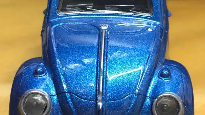 Fusca Azul