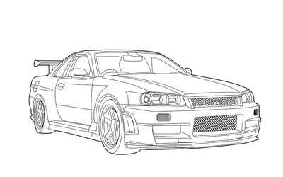 Gtr R34
