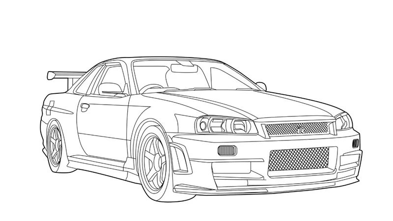 Gtr R34