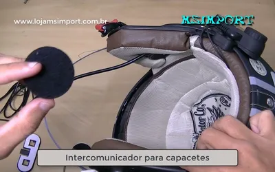 Intercomunicador Capacete