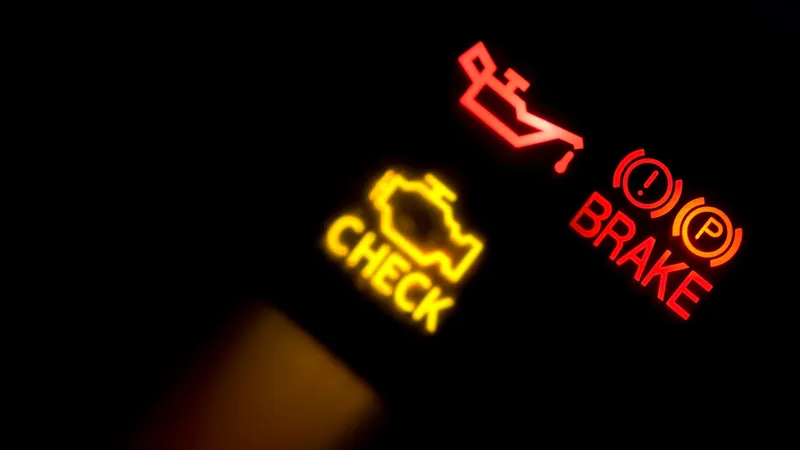 Luzes Do Painel Do Carro